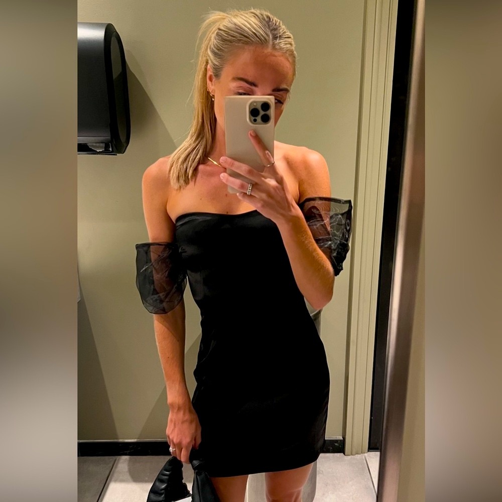 Elegant Black Off-Shoulder Dress